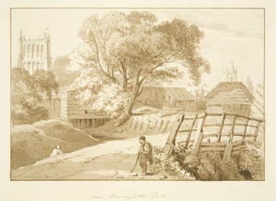 Utsikt over Bristol Cathedral fra nær Mansfield