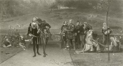 Edward II og Piers Gaveston av Marcus Stone