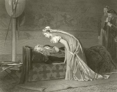 Lear og Cordelia av Marcus Stone