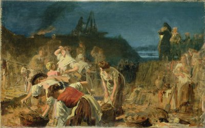 Beleiring ved Drogheda, 1649, under borgerkrigen av Marcus Stone