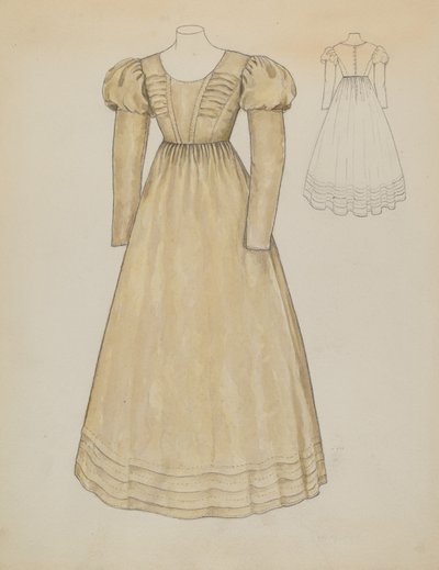 Quaker-kjole, ca. 1936. av Margaret Concha