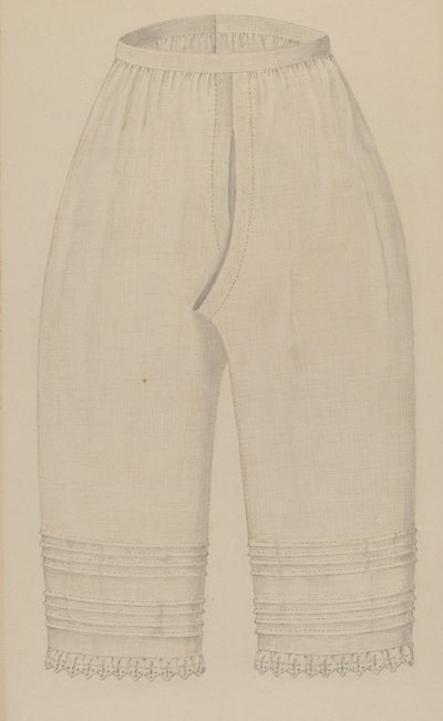 Kvinneskuffer, ca. 1937. av Margaret Concha
