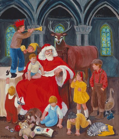 Julenissen på julaften av Margaret Loxton