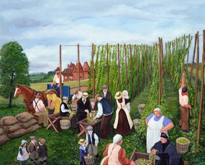 Humleplukking av Margaret Loxton