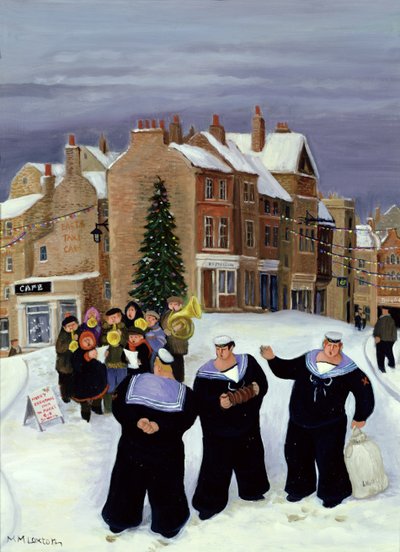 St. Mark#39;s CE School Band (olje på lerret) av Margaret Loxton