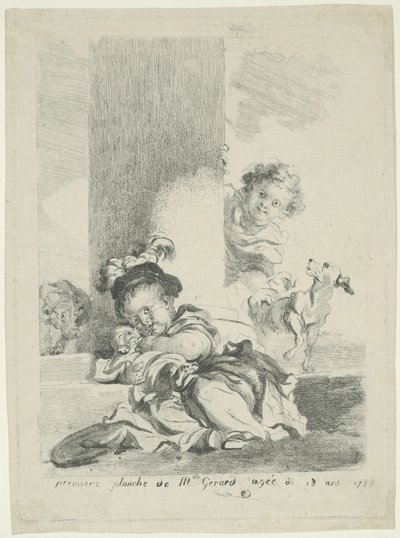 Barnet og katten av Marguerite Gerard