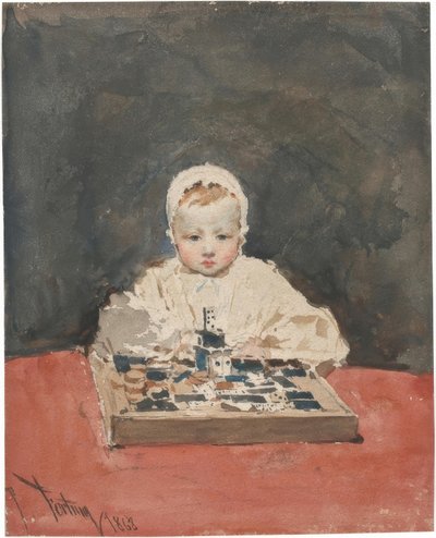 Maria Teresa de Madrazo og Madrazo av Marià Fortuny