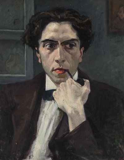 Portrett av Emili Fontbona 1879-1938, ca. 1901-1902. av Mariá Pidelaserra