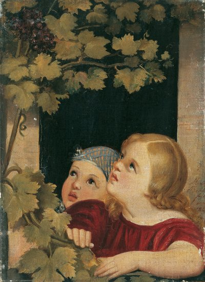 To barn ved vinduet av Maria Beatrice