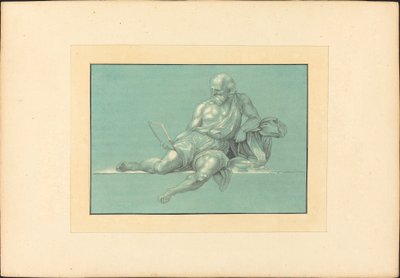 Diogenes av Maria Catharina Prestel after Giorgio Vasari after Raphael
