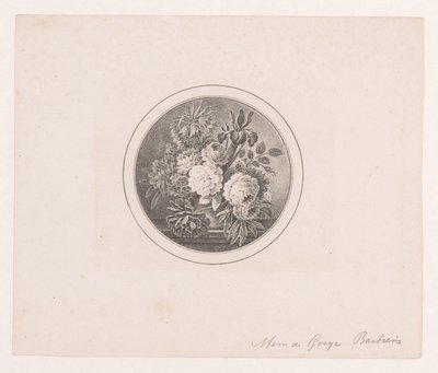 Blomster i en vase av Maria Geertruida de Goeje Barbiers (attributed to)