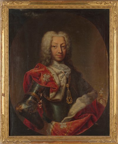 Charles Emmanuel III 1701-1773, hertug av Savoy og konge av Sardinia, første halvdel av 1700-tallet. av Maria Giovanna Clementi