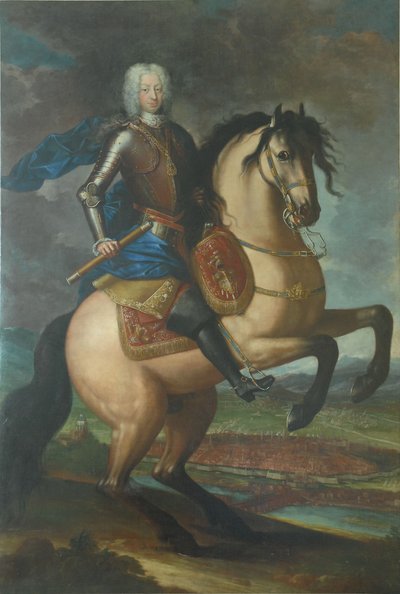 Ridesportrett av Carlo Emanuele III av Maria Giovanna Clementi