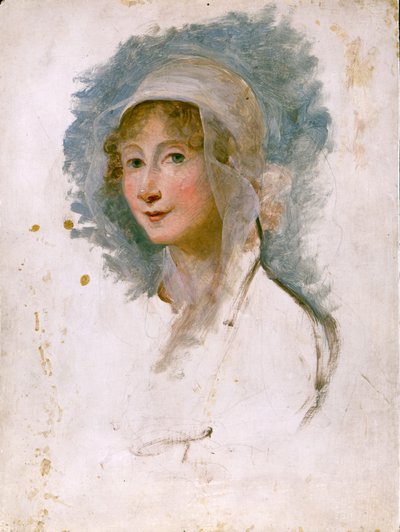 Portrett av Giulia Beccaria Manzoni (1762 - 1841), mor til Alessandro Manzoni. Maleri av Maria Cosway (1760 - 1838). Bibl. fra Brera, Milano. av Maria Hadfield Cosway