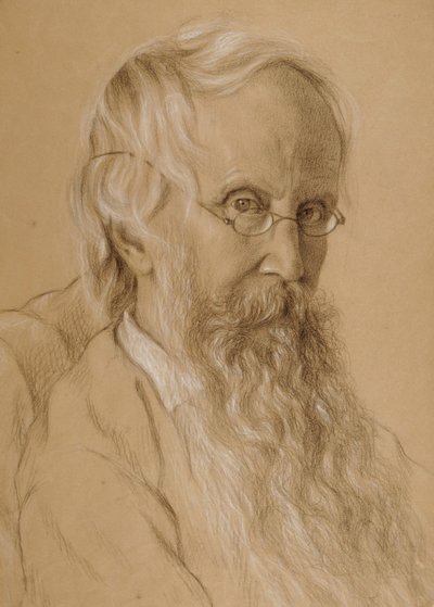 Portrett av kunstnerens far av Maria Wiik