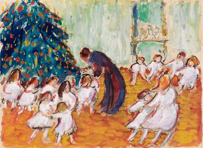 Juletre, 1911. av Marianne von Werefkin