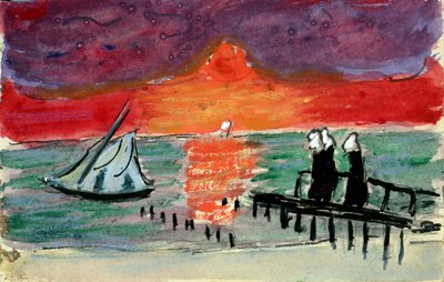 Østersjøen, 1910-tallet av Marianne von Werefkin