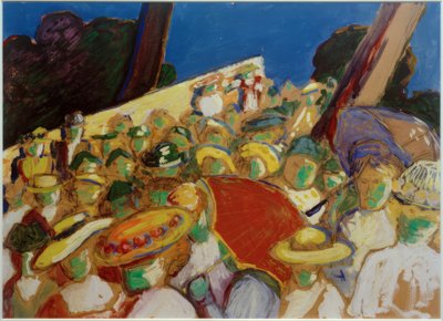 Folkemengden av Marianne von Werefkin