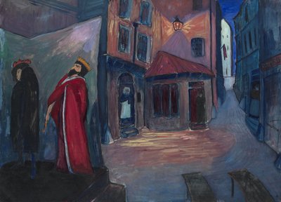 Inn i natten... Inn i natten... av Marianne von Werefkin