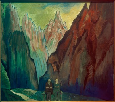 Med ryggen til livet av Marianne von Werefkin