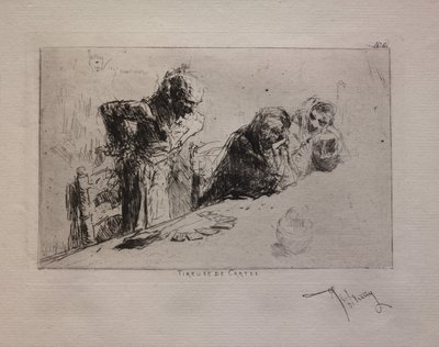 Spåkone av Mariano Fortuny y Marsal