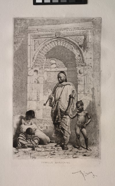 Marokkansk familie av Mariano Fortuny y Marsal