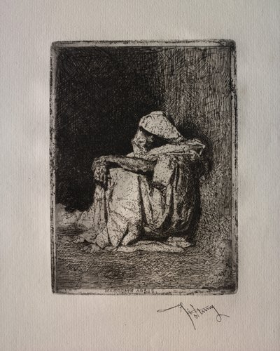 Sittende arabisk av Mariano Fortuny y Marsal