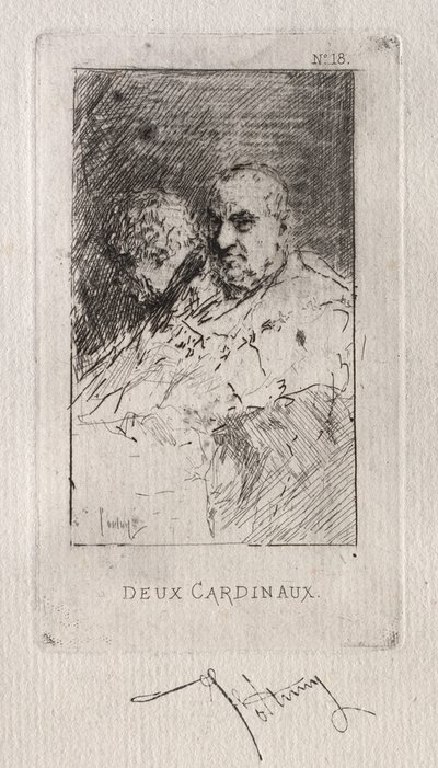 To kardinaler av Mariano Fortuny y Marsal