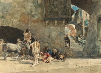 En gate i Tanger av Marià Fortuny