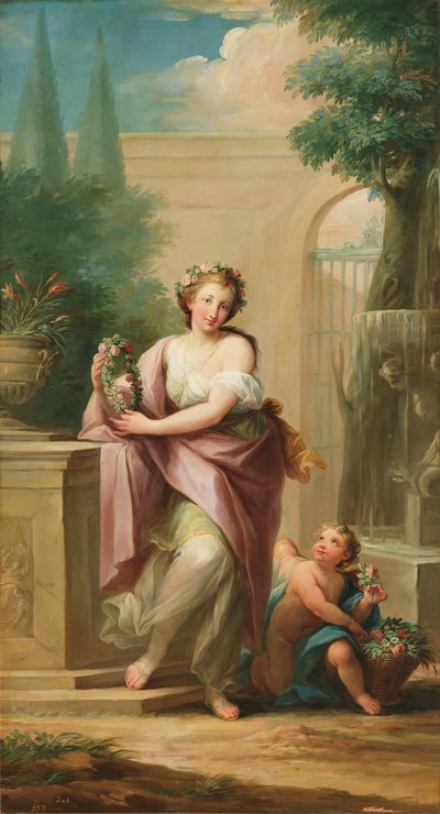 Vår, ca. 1805–06 (olje på lerret) av Mariano Salvador de Maella