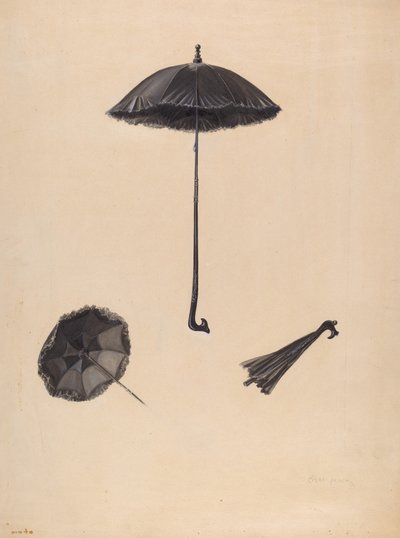 Parasoll, ca. 1938. av Marie Alain