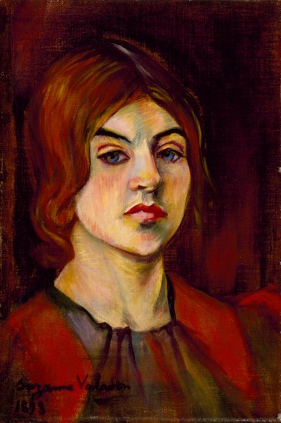 Selvportrett, 1898 av Marie Clementine (Suzanne) Valadon