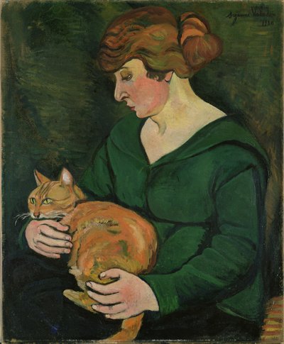 Louison og Raminou, 1920 av Marie Clementine (Suzanne) Valadon