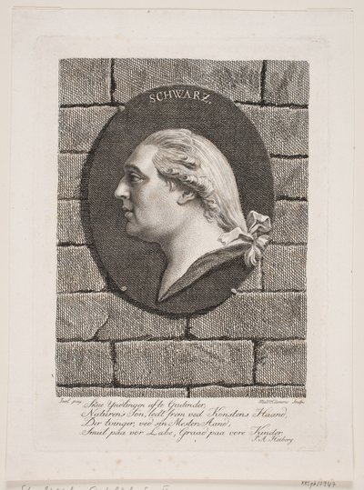 Skuespiller F. Schwartz av Marie Jeanne Clemens