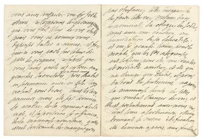 Autografbrev til Philippe Moulceau, Livry, 25. oktober 1686 av Marie de Rabutin Chantal Sévigné