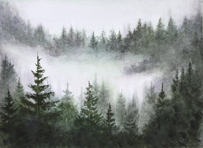 Ro i den tåkete skogen av Marina Kozyr