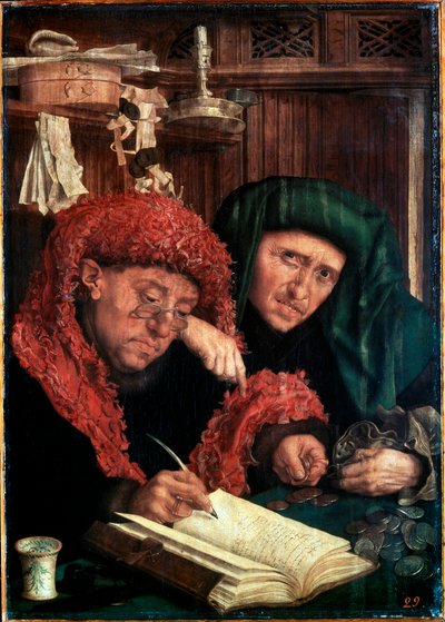 Skatteoppkreverne, mellom 1490 og 1567. av Marinus van Reymerswaele
