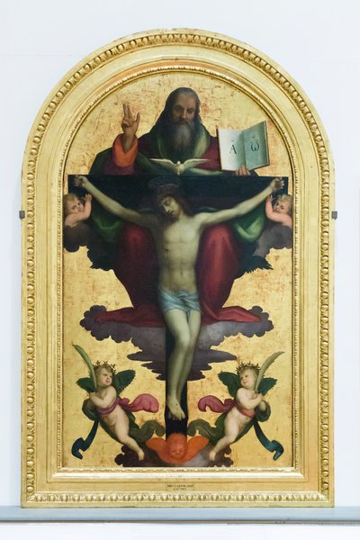 Den hellige treenighet av Mariotto Albertinelli