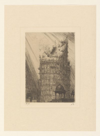 Enchanted Tower av Marius Bauer (signed by artist)