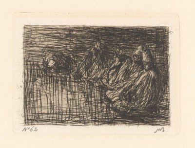 Dervisj av Marius Bauer (signed by artist)