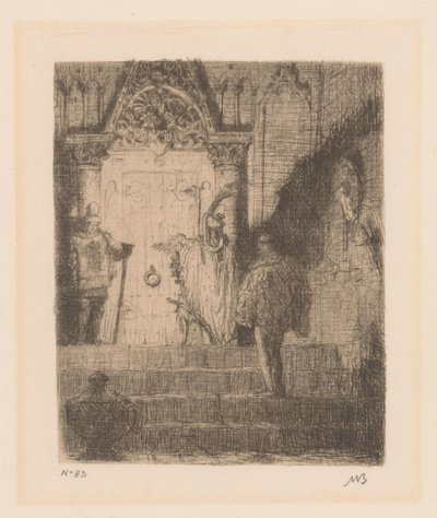 magisk dør av Marius Bauer (signed by artist)