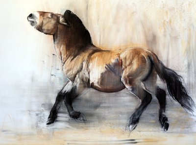 Ancient Horse (Przewalski om vinteren), 2014 av Mark Adlington