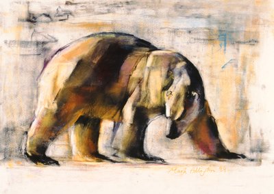Arctic, 1999 (kull und conte på papir) av Mark Adlington
