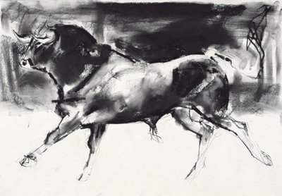 Black Bull (kull på papir) av Mark Adlington