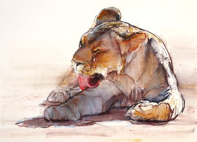 Tungebad, 2019 av Mark Adlington