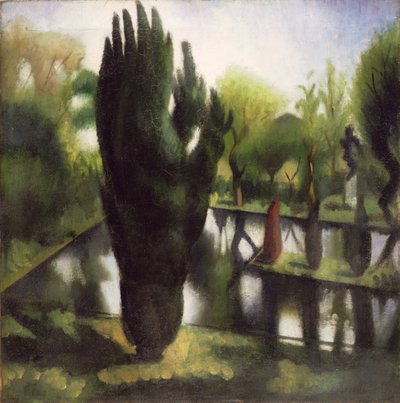 Dammen ved Garsington av Mark Gertler