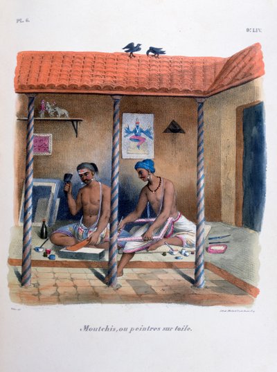Stoffmalere, 1828 av Marlet et Cie