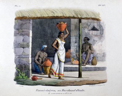 Oljehandler, 1828 av Marlet et Cie