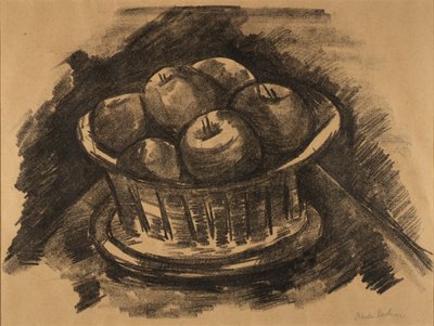 Äpfel im Korb av Marsden Hartley