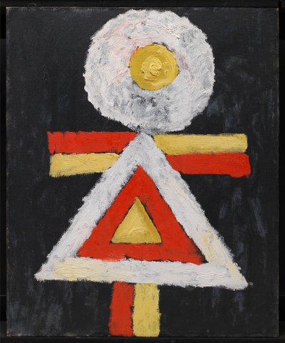 Geometrische Figur av Marsden Hartley